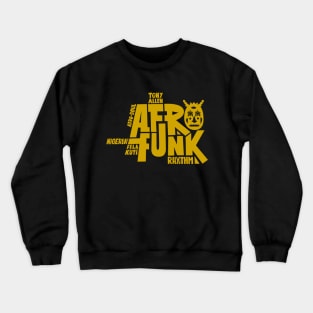 Afro Funk Music Crewneck Sweatshirt